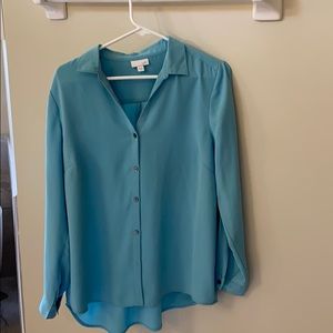 Turquoise blouse